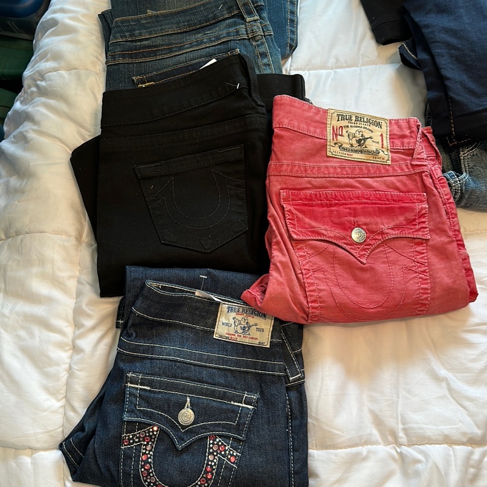 4 pairs of True religion - Final sale